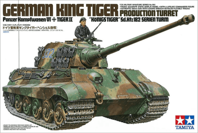 Model Kit Tamiya: King Tiger Prod. Turret1