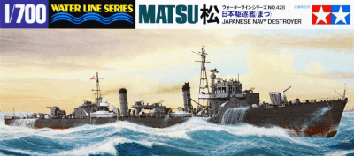Model Kit Tamiya: Matsu Destroyer