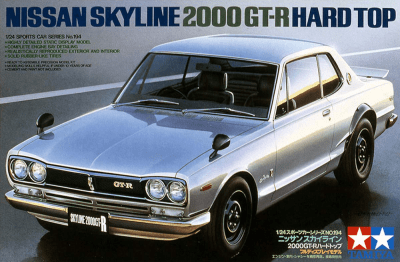Model Kit Tamiya: Nissan Skyline 2000 GT-R H. T.