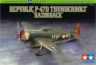 Model Kit Tamiya: P-47D Thunderbolt 