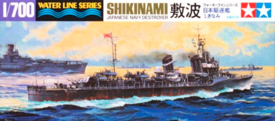 Model Kit Tamiya: Shikinami Destroyer