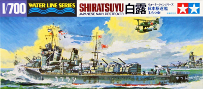 Model Kit Tamiya: Shiratsuyu Destroyer1