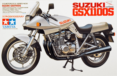 Model Kit Tamiya: Suzuki GSX1100S Katana1