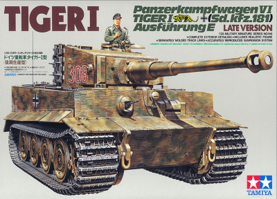 Model Kit Tamiya: Tiger I Late Version