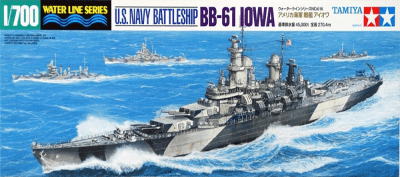Model Kit Tamiya: U.S. Battleship Iowa