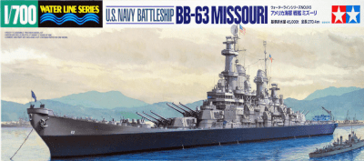 Model Kit Tamiya: U.S. Battleship Missouri