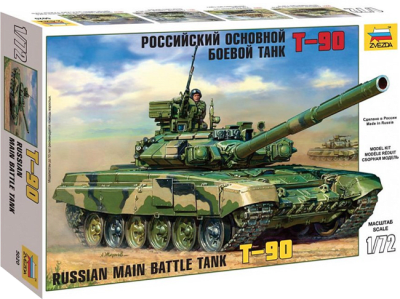 Model Kit Zvezda: 5020 T-90 Russian Main Battle Tank
