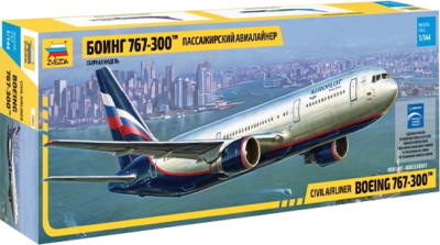Model Kit Zvezda: 7005 Civil Airliner Boeing 767-3001