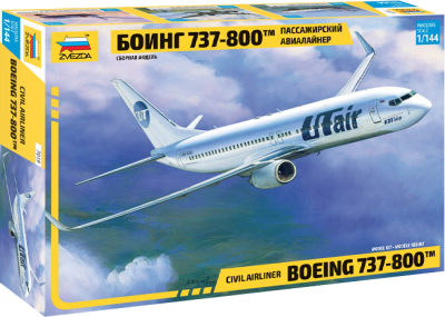 Model Kit Zvezda: 7019 Civil Airliner Boeing 737-8001