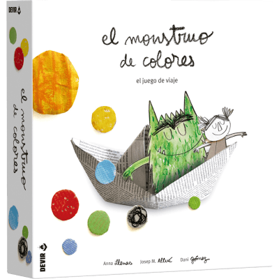 El Monstruo de Colores: El juego de viaje