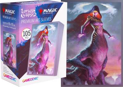 Protectores Gamegenic MTG Lorwyn Eclipsed Premium Art Sleeves: Moonshadow