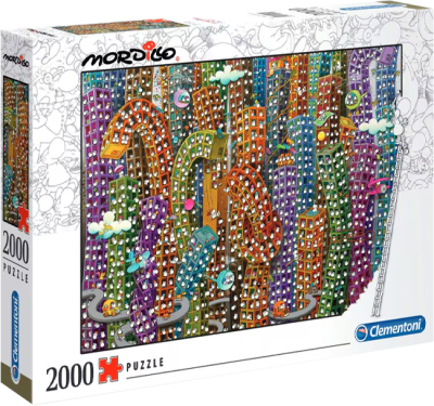 Puzzle Clementoni Mordillo 2000 Piezas (The Jungle)1