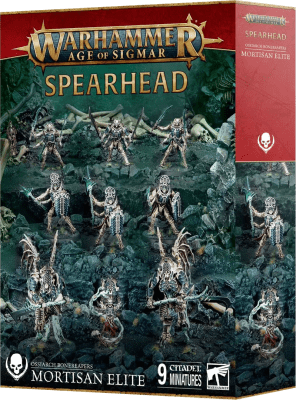 WH AOS Spearhead: Ossiarch Bonereapers Mortisan Elite1