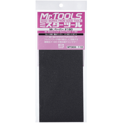 Waterproof Sand Paper Mr.Tools #180