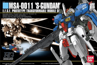 Model Kit Bandai HG: MSA-0011 S-Gundam
