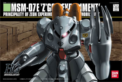 Model Kit Bandai Hobby HG: MSM-07E Z'Gok Experiment1