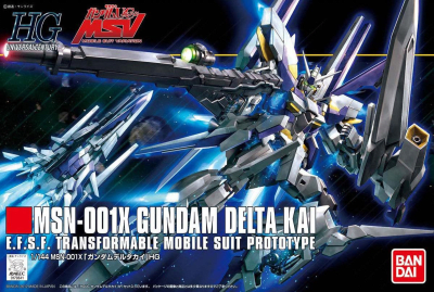 Model Kit Bandai HG: MSN-001X Gundam Delta Kai