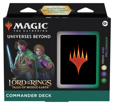 Commander Deck MTG: LOTR Tales Of Middle-Earth (Food And Fellowship) Inglés1