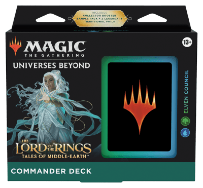 Commander Deck MTG: LOTR Tales Of Middle-Earth (Elven Council) Inglés1