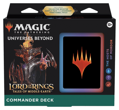 Commander Deck MTG: LOTR Tales Of Middle-Earth (The Host Of Mordor) Inglés1