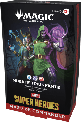 Baraja Commander MTG: Marvel Super Heroes - Doom Prevails - Español1