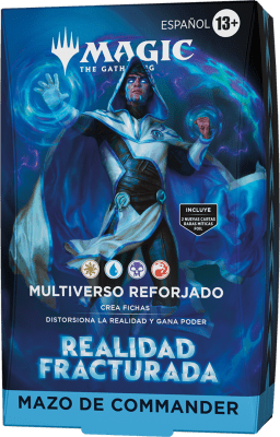 PREVENTA Baraja Commander MTG: Realidad Fracturada - Multiverso Reforjado1