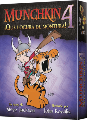 Munchkin 4 ¡Que Locura De Montura!