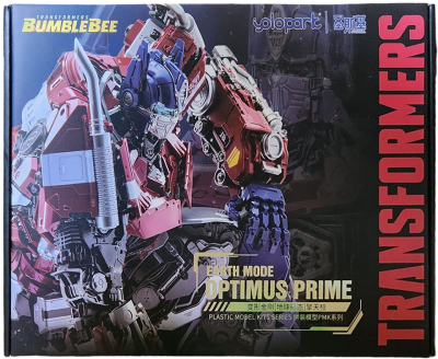 Model Kit Yolopark Transformers Bumblebee The Movie: Earth Mode Optimus Prime3
