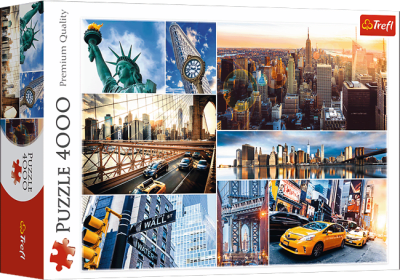 Puzzle Trefl 4000 Piezas (New York - Collage)1
