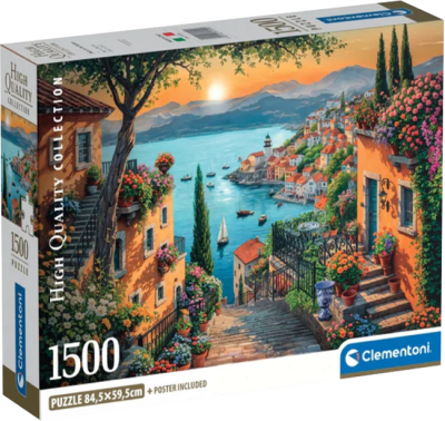 Puzzle Clementoni High Quality Collection 1500 Piezas (Steps to the Harbor)