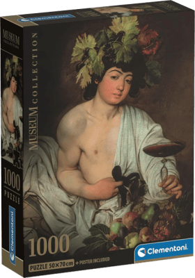 Puzzle Clementoni Museum Collection 1000 Piezas (Caravaggio) Bacchus1