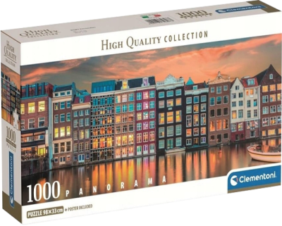 Puzzle Clementoni High Quality Collection 1000 Piezas (Bright Amsterdam)1