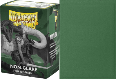 Protectores Dragon Shield Standard Matte Non-Glare: Forest Green
