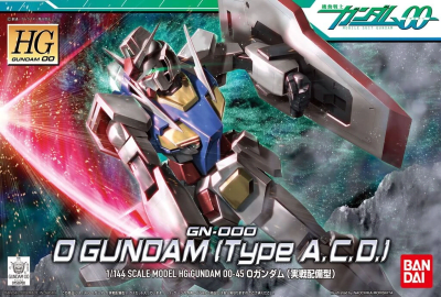 Model Kit Bandai Hobby HG: O Gundam (Type A.C.D.)