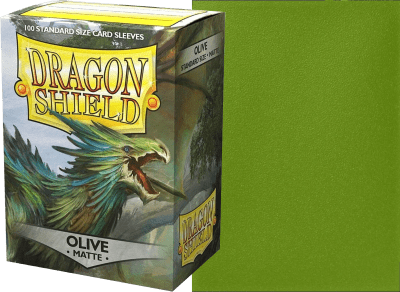 Protectores Dragon Shield Standard Matte: Olive