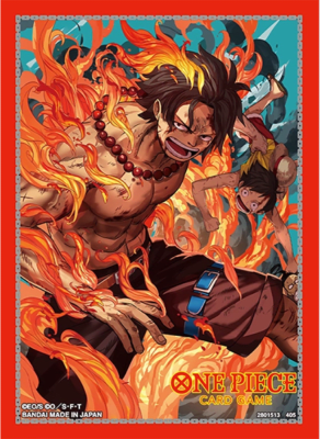 Protectores Bandai TCG + Limited Edition One Piece 70u Vol.5 - Portgas D. Ace