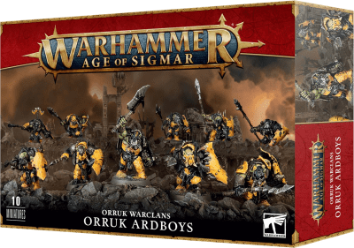 WH AOS Orruk Warclans: Orruk Ardboys