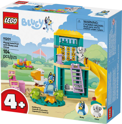 LEGO Bluey: Diversion en el Parque  de juegos con Bluey y Chloe1