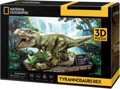 Puzzle 3D National Geographic: Tyrannosaurus Rex1