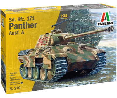 Model Kit Italeri: Sd. Kfz. 171 Panther Ausf. A