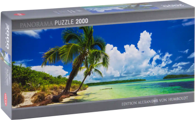 Puzzle 2000 Piezas Humboldt Panorama Heye: Paradise Palms