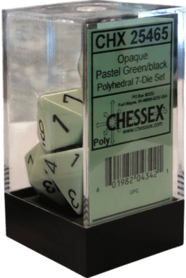 Chessex 7-Die Set Opaque2
