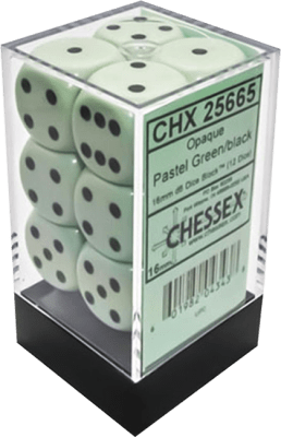 Chessex 12d6 16mm Opaque