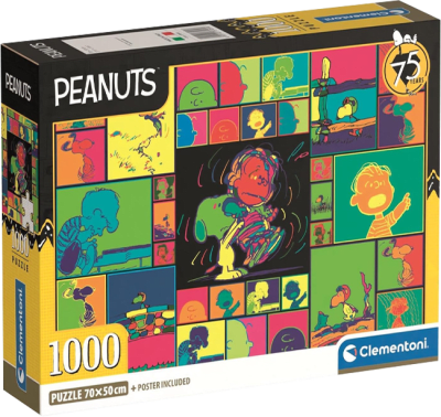 Puzzle Clementoni 1000 Piezas Peanuts (Snoopy & Linus)