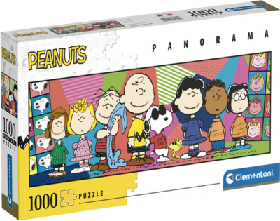 Puzzle Clementoni High Quality Collection Panorama 1000 Piezas Peanuts