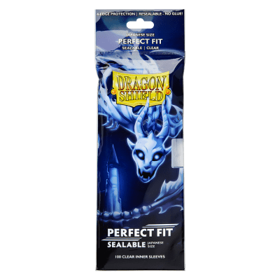 Protectores Dragon Shield Japanese/Small Perfect Fit Sealable Clear
