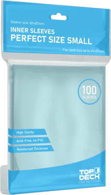 Protectores Top Deck Japanese/Small Perfect Fit1