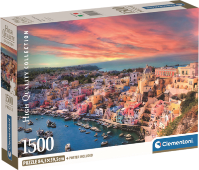 Puzzle Clementoni High Quality Collection 1500 Piezas (Picturesque Procida island)1