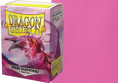 Protectores Dragon Shield Standard Matte: Pink Diamond