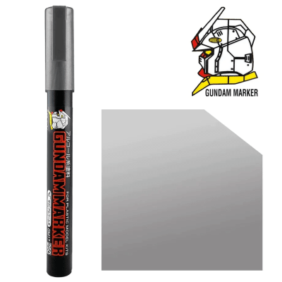 Marcador Gundam Marker EX XGM100 Plated Silver (Alcohol-Based)